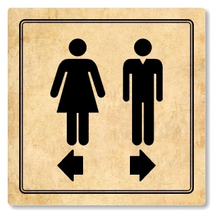 WC rozdělovník, 100x100mm, pergamen, Utah